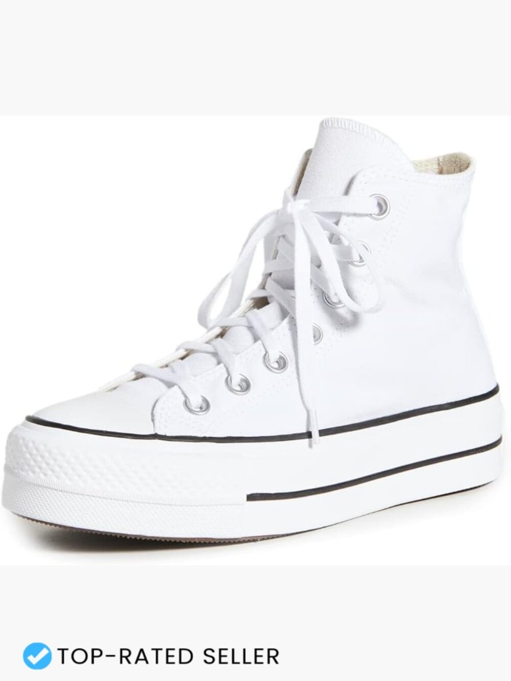 Platform Sneakers Retro Classic High Top Fashion Canvas Lace Up Casual